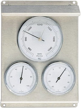 Analóg hőmérő és páratartalom mérő barométerrel, TFA 20.2010.60