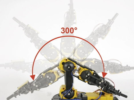 Robotkar építőkészlet, Velleman KSR10 3. kép