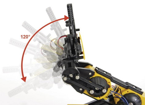 Robotkar építőkészlet, Velleman KSR10 4. kép
