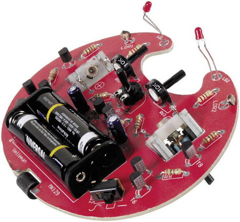 Miniatűr szaladó robot, építőkészlet, Velleman MK129