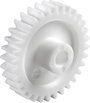 Homlokfogaskerék, poliacetál, modul 0,5, furat átmérő: 4 mm, fogak száma: 20, Reely bélyegkép