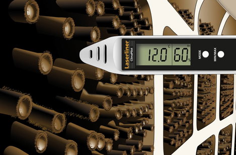 Levegő hőmérséklet és páratartalom mérő higrométer Laserliner ClimaPilot 082.034A 5. kép