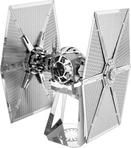 Metal Earth Star Wars Tie Fighter űrrepülő 3D lézervágott fémmodell építőkészlet 502661