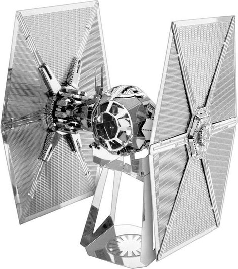 Metal Earth Star Wars Tie Fighter űrrepülő 3D lézervágott fémmodell építőkészlet 502661