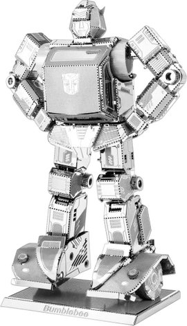 Metal Earth Transformers Bumblebee 3D lézervágott fémmodell építőkészlet 502682