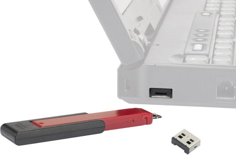 USB port blokkoló dugó, vakdugó, 10db-os készlet, ezüst, Renkforce RF-4463019 2. kép