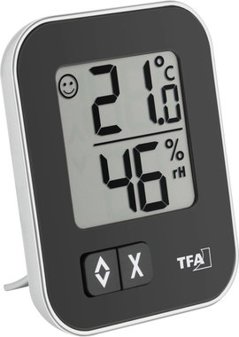 Levegő hőmérséklet és páratartalom mérő higrométer TFA MOXX 30.5026.01