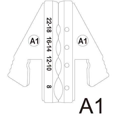 Krimpelő betét zsugortömlő csatlakozókhoz, 0.5 - 10 mm² TOOLCRAFT 1423366 3. kép