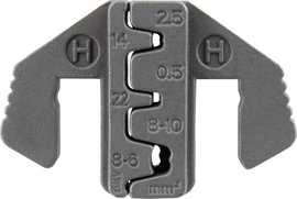 Krimpelő betét lapos dugóhoz, D-Sub dugóhoz 2.5 - 10 mm² TOOLCRAFT 1423407