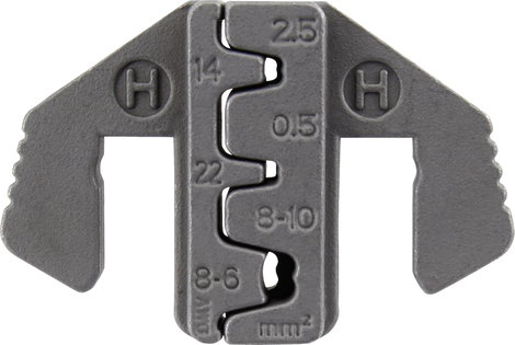 Krimpelő betét lapos dugóhoz, D-Sub dugóhoz 2.5 - 10 mm² TOOLCRAFT 1423407
