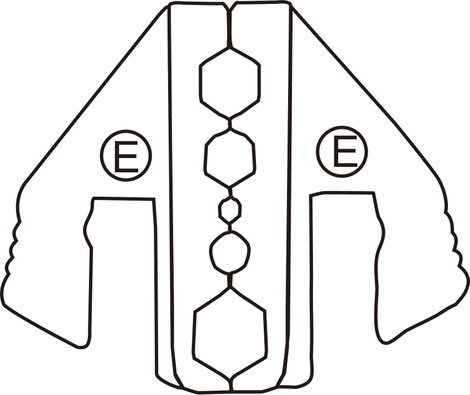 Krimpelő betét koax csatlakozókhoz RG58, RG59, RG62, RG6 TOOLCRAFT 1423396 2. kép