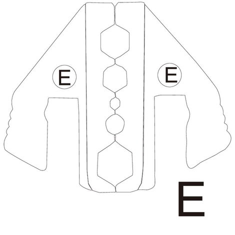 Krimpelő betét koax csatlakozókhoz RG58, RG59, RG62, RG6 TOOLCRAFT 1423396 3. kép