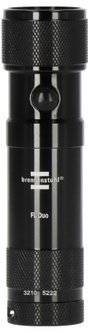 LED-es zseblámpa és lézerpointer, elemes, 145 g, fekete, Brennenstuhl EcoLED 2. bélyegkép