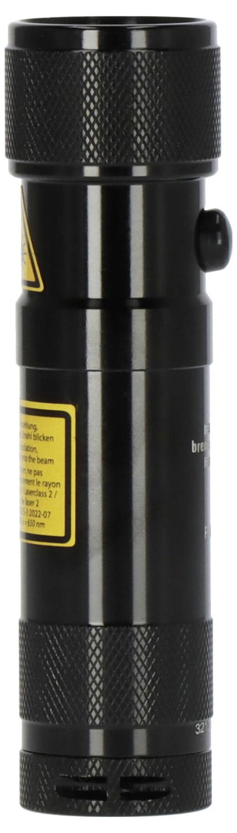 LED-es zseblámpa és lézerpointer, elemes, 145 g, fekete, Brennenstuhl EcoLED 3. kép