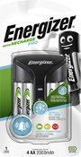 Ceruza (AA), mikroceruza (AAA) akkutöltő NiMH akkukhoz, 4db 2000 mAh Energizer akkuval Energizer Pro 10. bélyegkép
