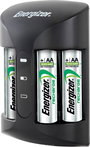 Ceruza (AA), mikroceruza (AAA) akkutöltő NiMH akkukhoz, 4db 2000 mAh Energizer akkuval Energizer Pro 9. bélyegkép