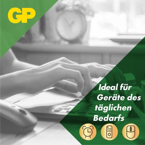 Alkáli elemkészlet, GP 32 db ceruza, 12 db mikroelem 11. kép