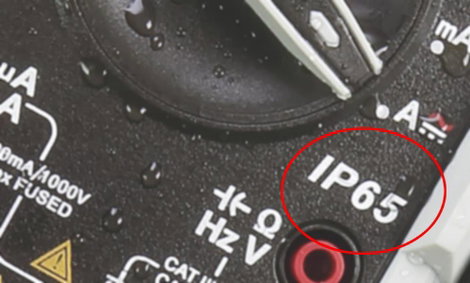 Digitális multiméter, IP65 por és vízálló True RMS mérőműszer, LED lámpával 1000V AC/DC 10A AC/DC Vo 12. kép