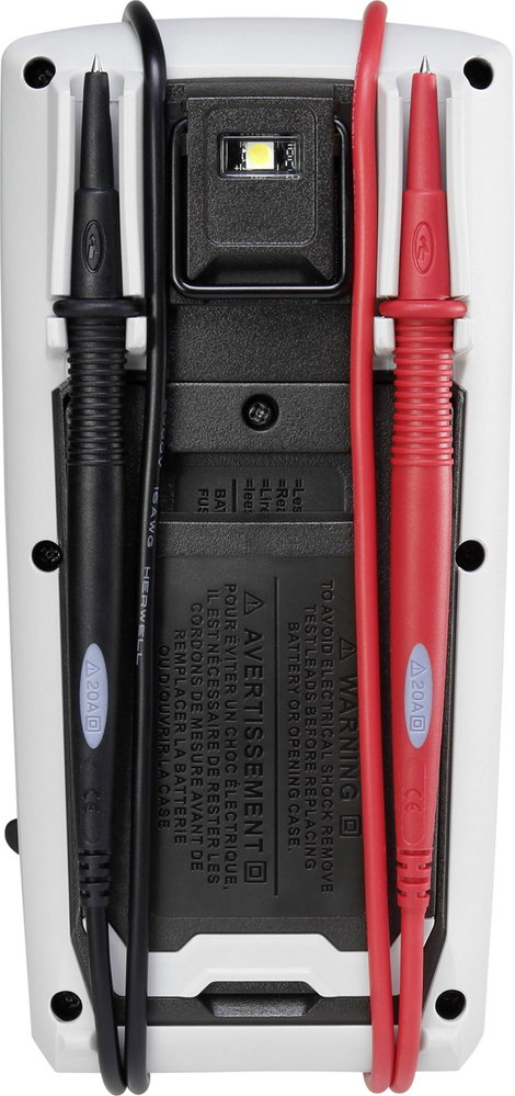 Digitális multiméter, IP65 por és vízálló True RMS mérőműszer, LED lámpával 1000V AC/DC 10A AC/DC Vo 4. kép