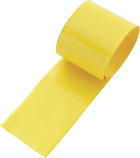 Zsugorcső akkuhoz, ragasztóanyag nélkül, sárga 19 mm, 2:1 Tru Components 93014c85a
