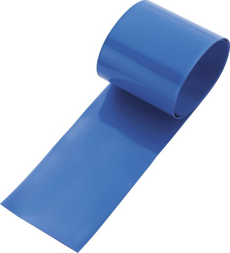 Zsugorcső akkuhoz, ragasztóanyag nélkül, kék 55 mm, 2:1 Tru Components 93014c88d