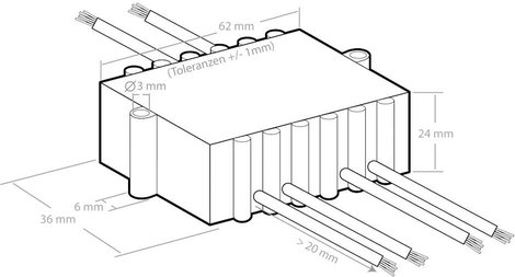 Teljesítmény szabályzó modul 110-240V/AC Kemo M012 2. kép