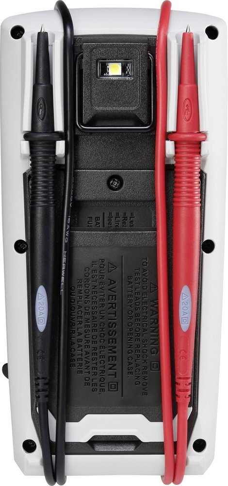 Digitális multiméter, Tru RMS mérőműszer, beépített LED lámpával 1000V AC/DC 10A AC/DC Voltcraft VC- 3. kép