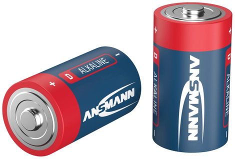 Góliát elem D, alkáli mangán, 1,5V, 4 db, Ansmann LR20, D, AM1, XL, MN1300, 813, E95, LR20N, 13A 3. kép