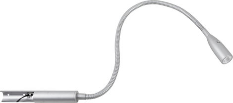LED-es éjszakai lámpa, 1,5 W, melegfehér, Heitronic Berta 27745 ezüst 10. kép