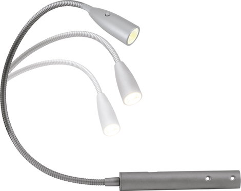 LED-es éjszakai lámpa, 1,5 W, melegfehér, Heitronic Berta 27745 ezüst 12. kép