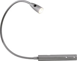 LED-es éjszakai lámpa, 1,5 W, melegfehér, Heitronic Berta 27745 ezüst