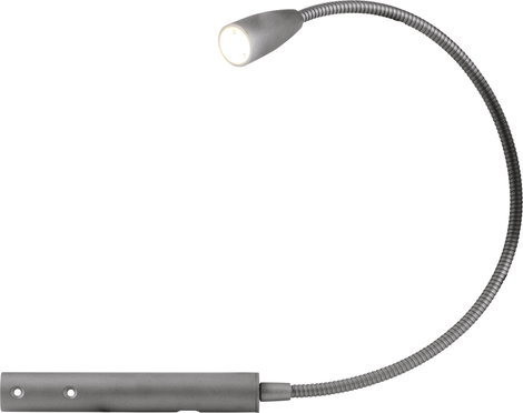 LED-es éjszakai lámpa, 1,5 W, melegfehér, Heitronic Berta 27745 ezüst 3. kép
