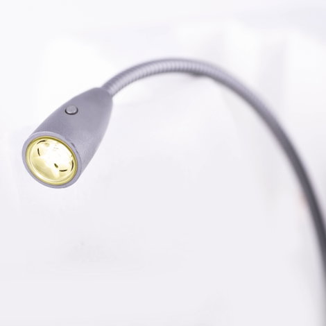 LED-es éjszakai lámpa, 1,5 W, melegfehér, Heitronic Berta 27745 ezüst 6. kép