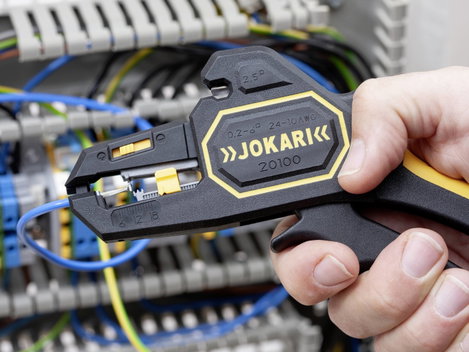 Vezetékcsupaszoló fogó 0.2-től 6 mm²-ig Jokari Secura T20100 3. kép