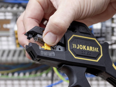 Vezetékcsupaszoló fogó 0.2-től 6 mm²-ig Jokari Secura T20100 4. kép
