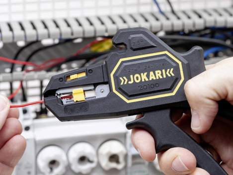 Vezetékcsupaszoló fogó 0.2-től 6 mm²-ig Jokari Secura T20100 6. kép