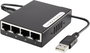 5 portos hálózati switch, RJ45 Ethernet elosztó, USB tápellátással 100 Mbit/s Renkforce 1483811 bélyegkép