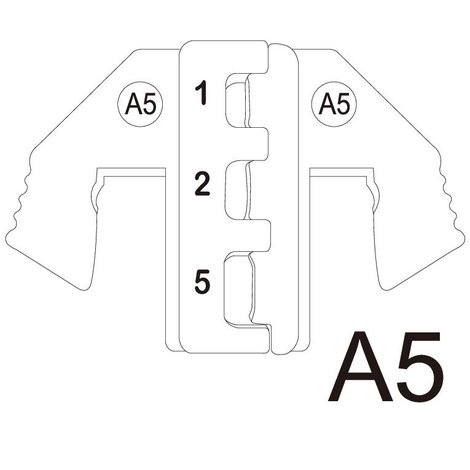 Krimpelő betét kábelsarukhoz zsugortömlő szigeteléssel/végcsatlakozóval 0.5 - 6 mm² TOOLCRAFT 142337 3. kép