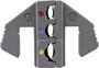 Krimpelő betét szigetelt kábelsarukhoz, 0.5 - 6 mm² TOOLCRAFT 1423365 bélyegkép