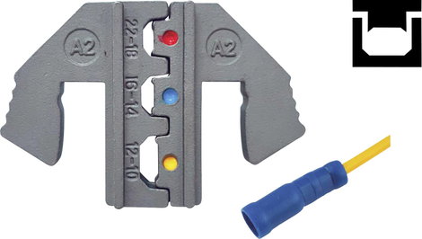 Krimpelő betét szigetelt dugaszolt csatlakozókhoz 0.5 - 6 mm² TOOLCRAFT 1423367 2. kép