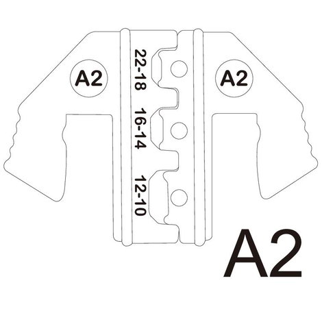Krimpelő betét szigetelt dugaszolt csatlakozókhoz 0.5 - 6 mm² TOOLCRAFT 1423367 3. kép