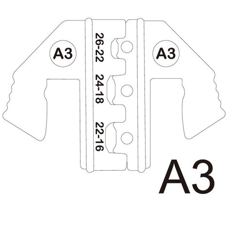 Krimpelő betét szigetelt kábelsarukhoz, 0.1 - 1.5 mm² TOOLCRAFT 1423368 3. kép