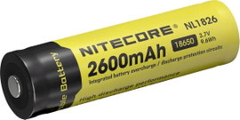 NiteCore NL1826 Speciális akku 18650 Lítiumion 3.7 V 2600 mAh