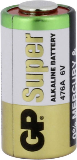476A alkáli elem, távirányító elem, 6V 105 mAh, GP Super A476, E476A, V4034PX, V476A, V476GA, L1325,