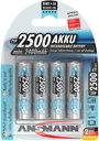 Ceruza akku AA, NiMH, 1,2V 2500 mAh, 4 db, Ansmann maxE LR06, AA, LR6, AAB4E, AM3, 815, E91, LR6N 15. bélyegkép