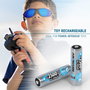 Ceruza akku AA, NiMH, 1,2V 2500 mAh, 4 db, Ansmann maxE LR06, AA, LR6, AAB4E, AM3, 815, E91, LR6N 19. bélyegkép