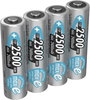 Ceruza akku AA, NiMH, 1,2V 2500 mAh, 4 db, Ansmann maxE LR06, AA, LR6, AAB4E, AM3, 815, E91, LR6N bélyegkép