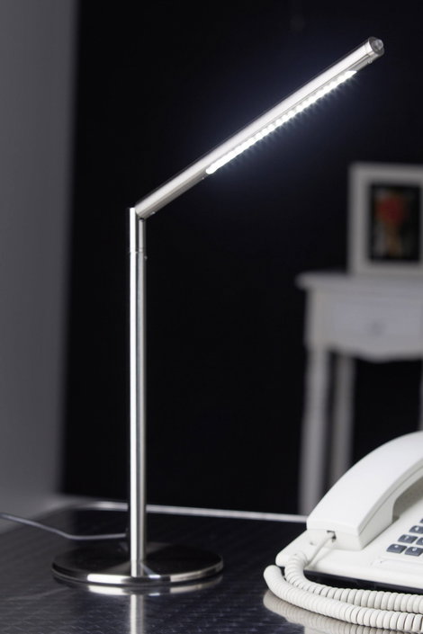 Brilliant Bombay G92928/13 LED-es íróasztali lámpa LED Fixen beépített LED-es 6 W Vas