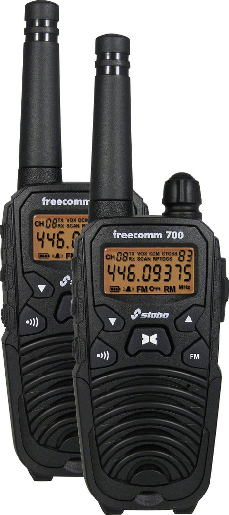 PMR adó-vevő készlet, Stabo Freecomm 700 20701 2. kép