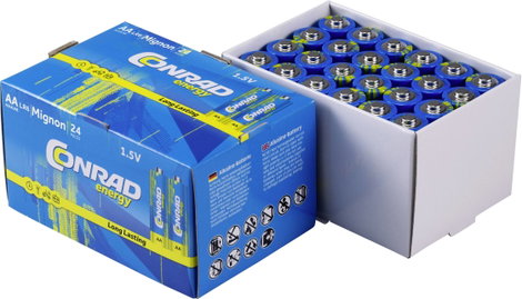 Elemvizsgáló készülék MS-229 LCD + Conrad Energy alkáli ceruzaelem készlet, 24 db, Voltcraft 3. kép